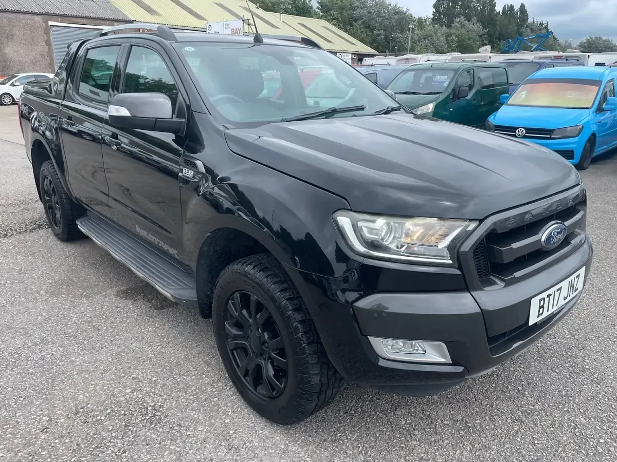 Used Ford Ranger Wildtrack 200 HP (147 kW) 2017 Black Pickup