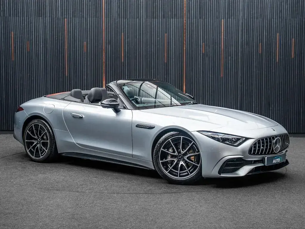 Used Mercedes SL43 AMG Premium 381 HP (280 kW) 2023 Silver Cabriolet