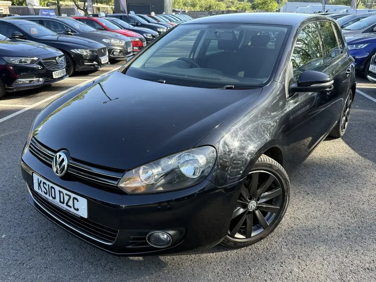 Used VW Golf VI GT 140 HP (102 kW) 2010 Black Hatchback