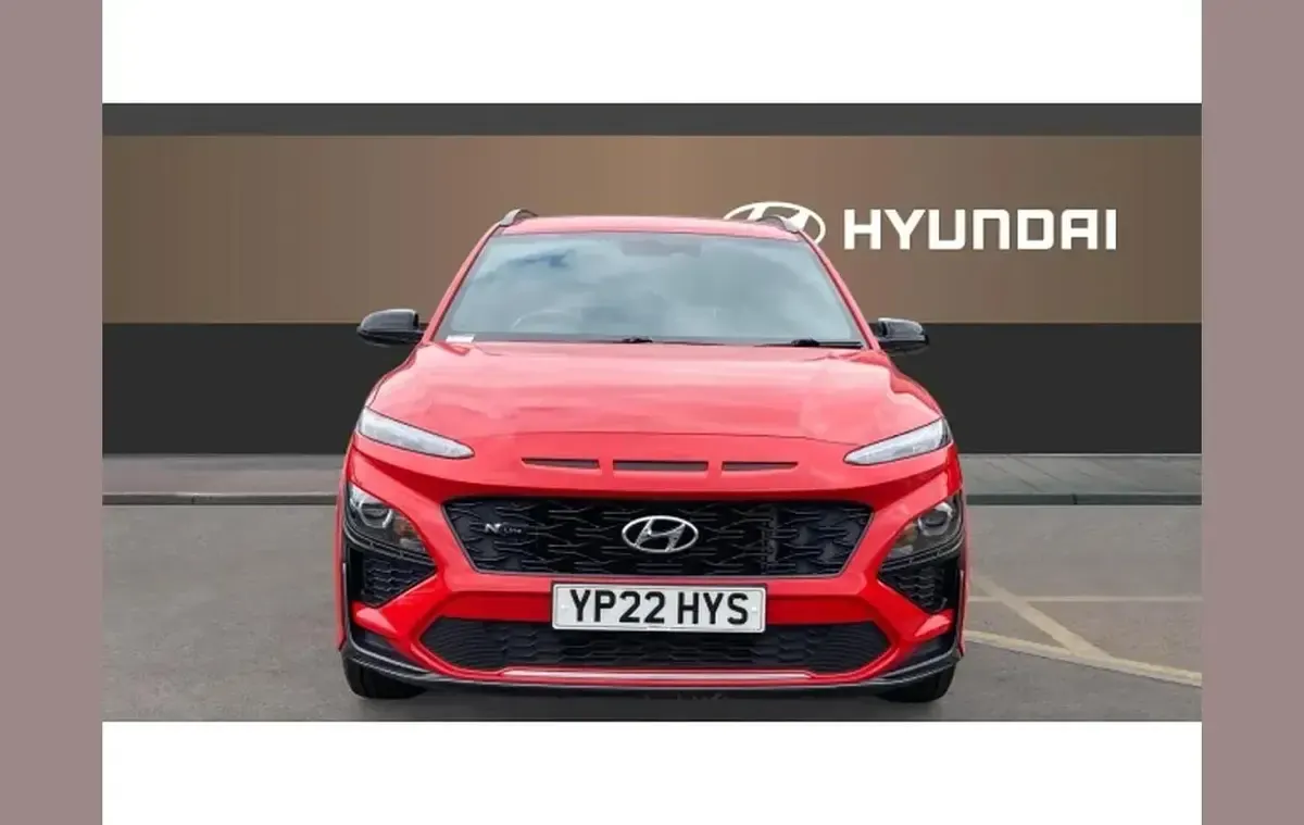 Used Hyundai Kona N Line 117 HP (86 kW) 2022 Red SUV