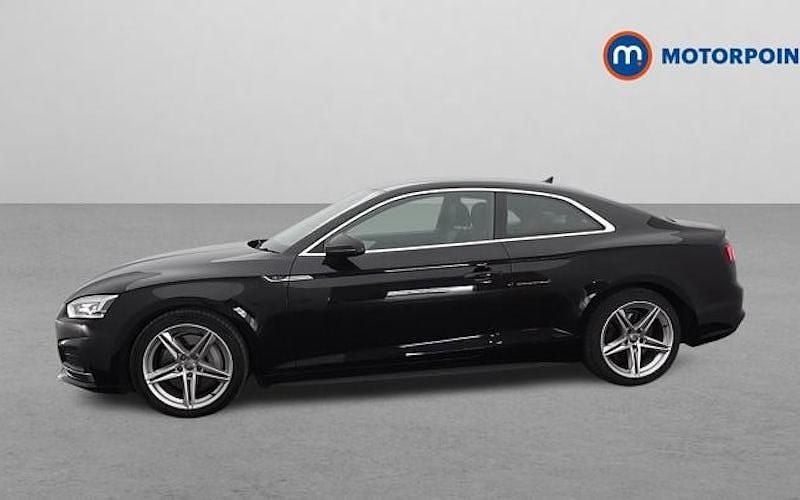 Begagnad Audi A5 S-Line 252 HK (185 kW) 2018 Svart Sportkupé