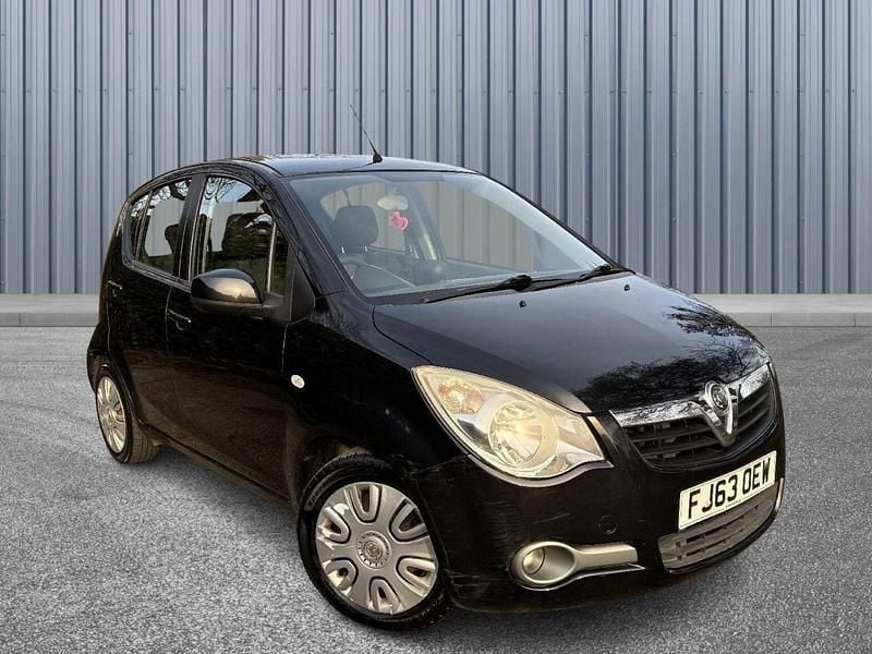 Used Vauxhall Agila S 68 HP (50 kW) 2013 Black MPV