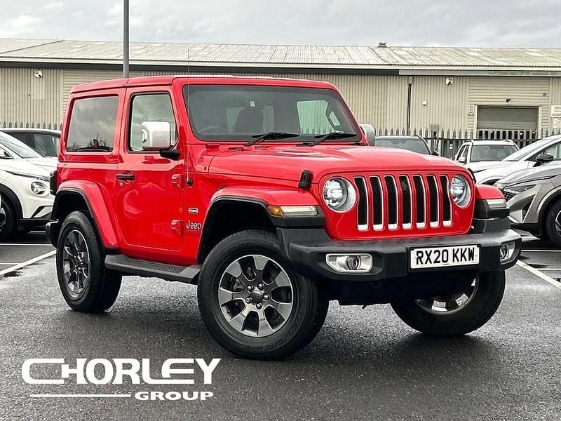 Red Used 2020 Jeep Wrangler Overland SUV | £32,993 (Super price) - Image 1/4