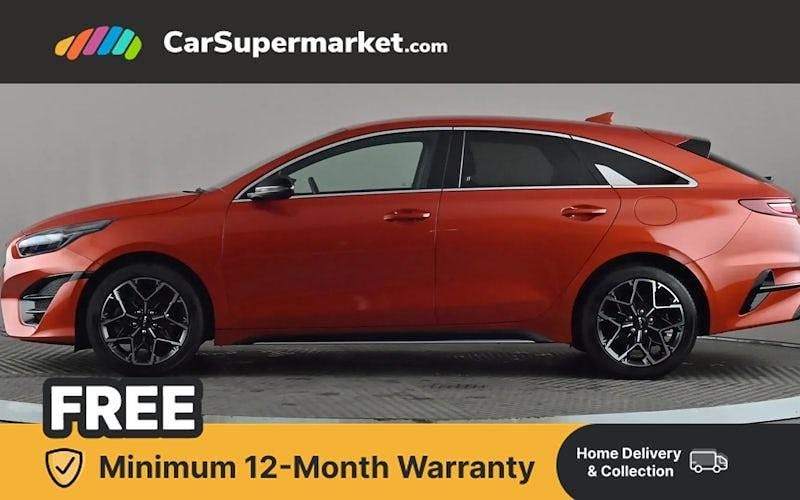 Used Kia ProCeed GT-Line 160 HP (117 kW) 2023 Orange Estate