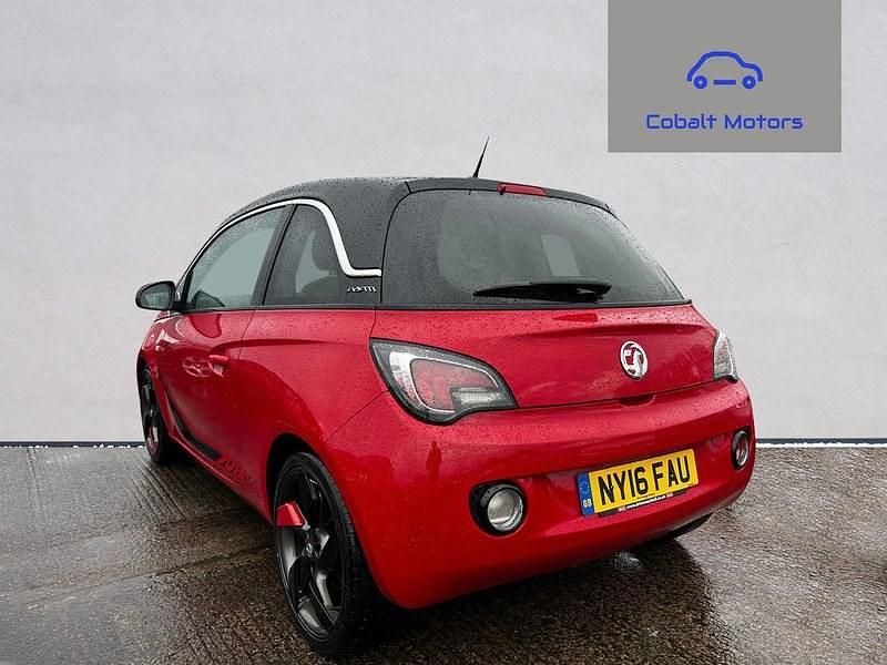 Used Vauxhall Adam Slam 115 HP (84 kW) 2016 Red Hatchback