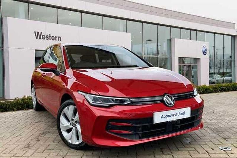 Red Used 2024 VW Golf VIII Match Hatchback | £22,499 (Fair price) - Image 1/4