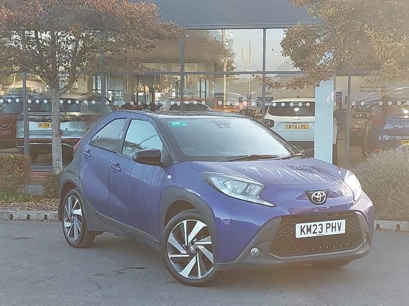 Blue Used 2023 Toyota Aygo Hatchback | £13,998 (A bit pricey) - Image 1/4