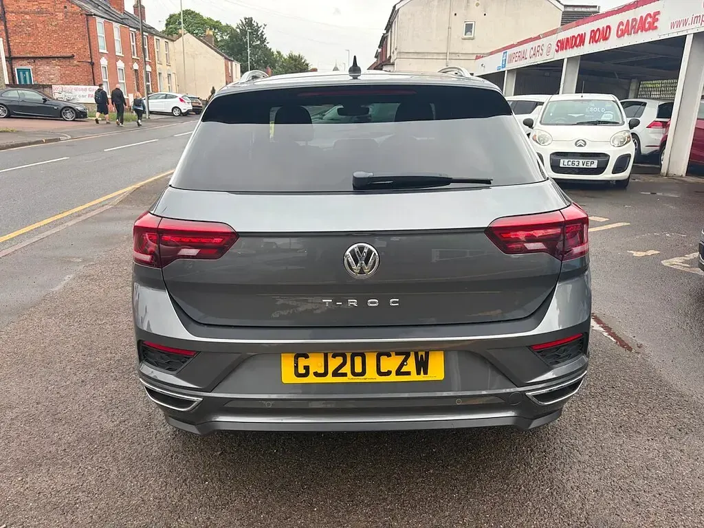 Used VW T-Roc R-line 150 HP (110 kW) 2020 Grey SUV