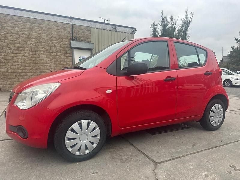 Used Vauxhall Agila Expression 65 HP (47 kW) 2010 Red MPV