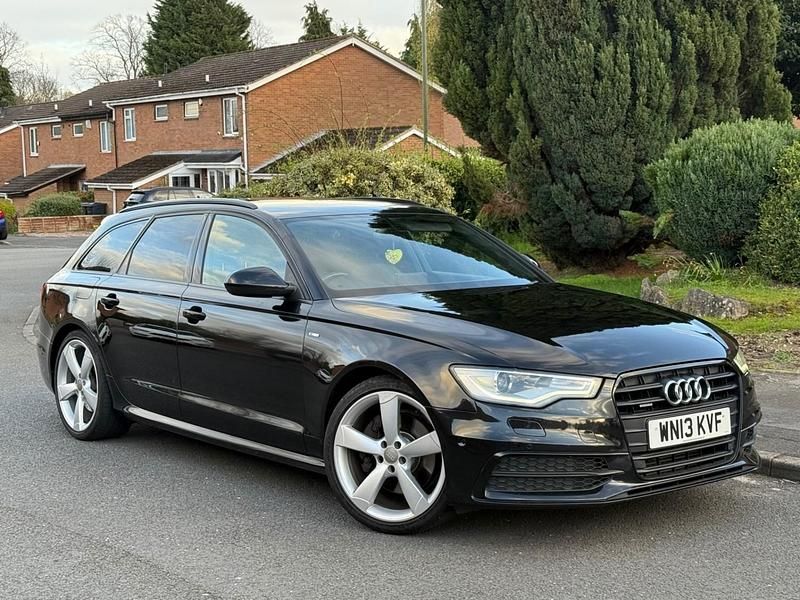 Used Audi A6 Black Edition 245 HP (180 kW) 2013 Black Estate