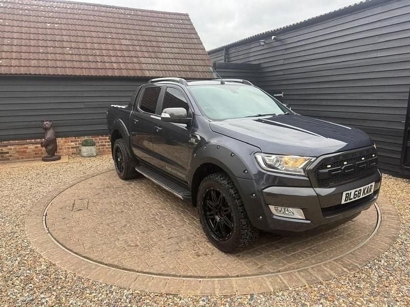 Grey Used 2018 Ford Ranger Wildtrack Pickup | £12,500 (Fair price) - Image 1/4