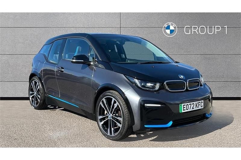 Mineral grey metallic with blue highligh Used 2022 BMW i3 Comfort Edition Hatchback | £19,450 (A bit pricey) - Image 1/4
