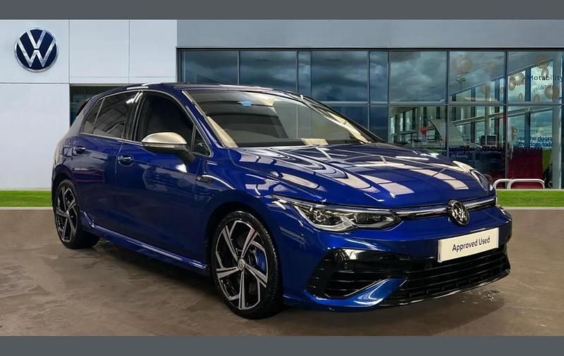 Used VW Golf VIII R 320 HP (235 kW) 2024 Lapiz blue premium metallic Hatchback