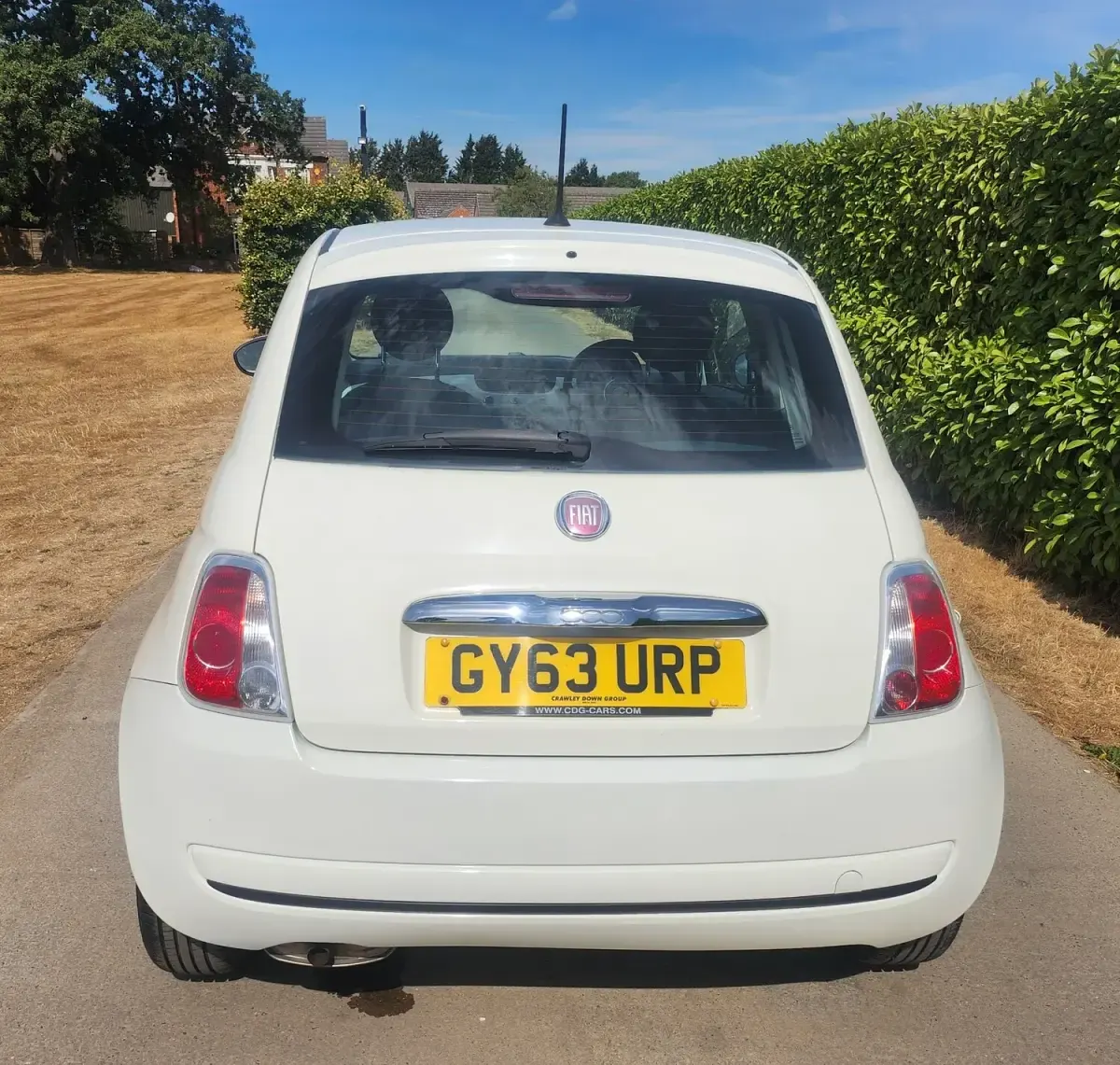 Used Fiat 500 Pop 69 HP (50 kW) 2014 White Hatchback