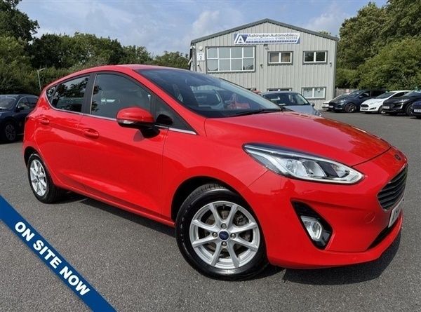 Red Used 2018 Ford Fiesta Zetec Hatchback | £8,499 (Fair price) - Image 1/1