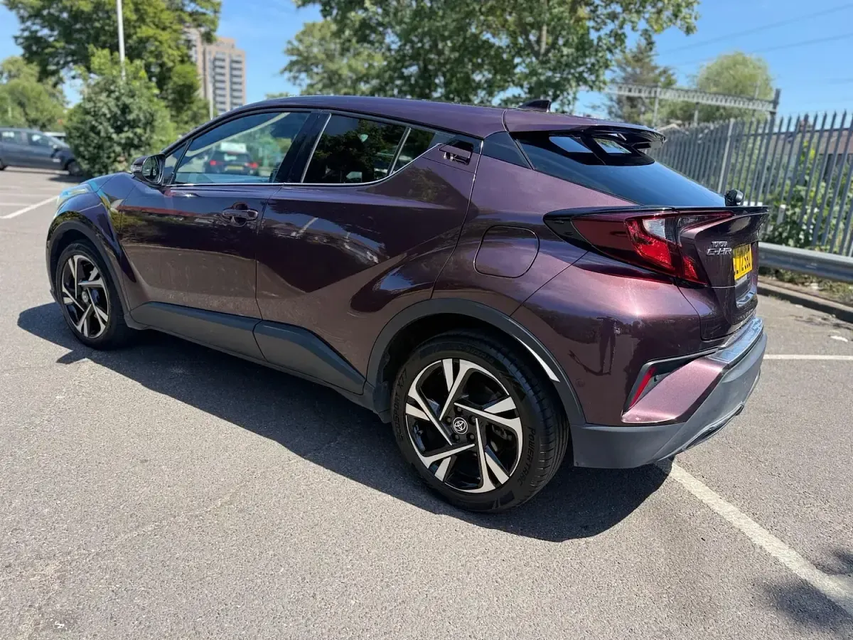 Used Toyota C-HR Design 2023 Purple SUV