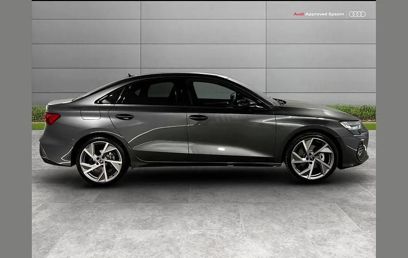 Used Audi A3 Black Edition 150 HP (110 kW) 2024 Grey Sedan