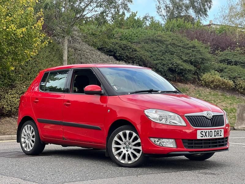 Red Used 2010 Skoda Fabia Elegance Hatchback | £2,195 (Super price) - Image 1/4