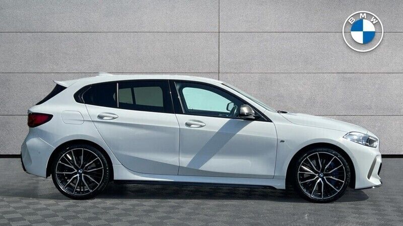 Used BMW M135 Shadowline 302 HP (222 kW) 2022 White Hatchback