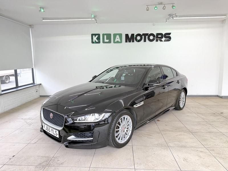 Used Jaguar XE R-Sport 180 HP (132 kW) 2015 Black Sedan