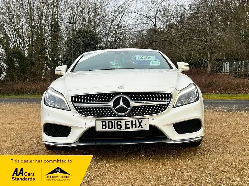 Used Mercedes CLS350 AMG Line Premium 258 HP (189 kW) 2016 White Coupe