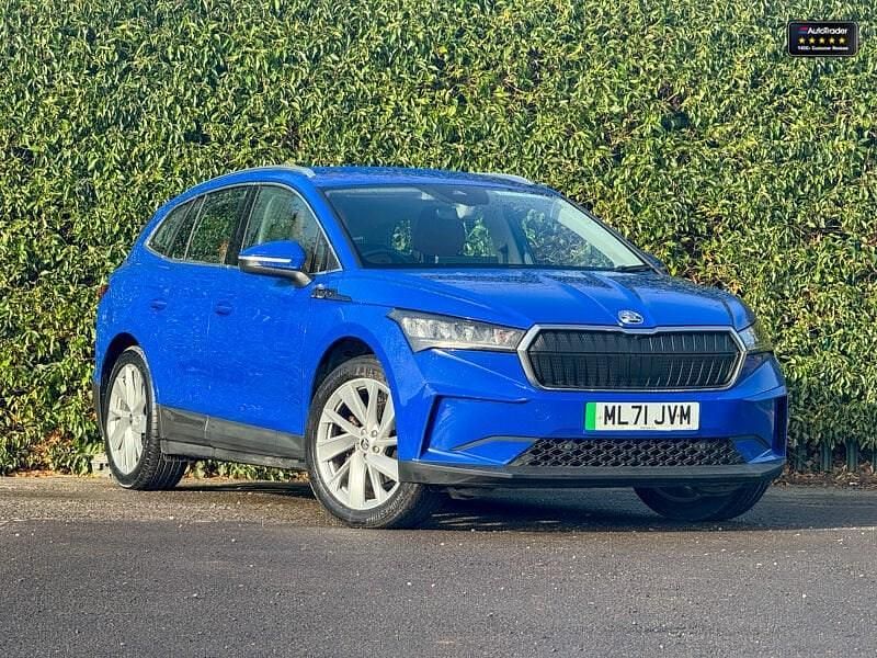 Used Skoda Enyaq iV ecoSuite 131 kW (179 HP) 2021 Blue SUV