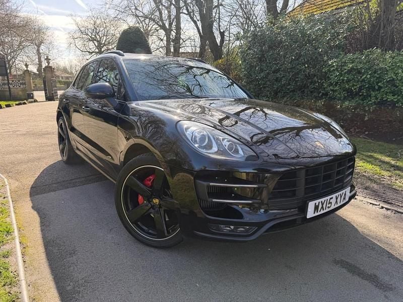 Used Porsche Macan Turbo 2015 Black SUV