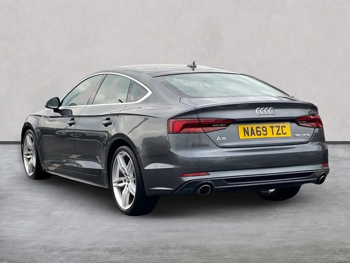 Used Audi A5 Sportback S-Line 150 HP (110 kW) 2019 Grey Hatchback