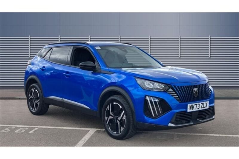Blue Used 2023 Peugeot 2008 Allure SUV | £17,878 (Fair price) - Image 1/4