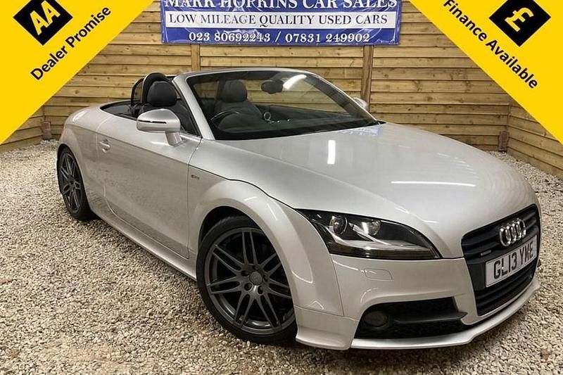 Silver Used 2013 Audi TT Roadster Black Edition Cabriolet | £16,995 - Image 1/1