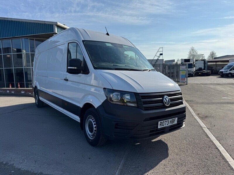 White Used 2023 VW Crafter Startline Van | £24,995 (Fair price) - Image 1/4