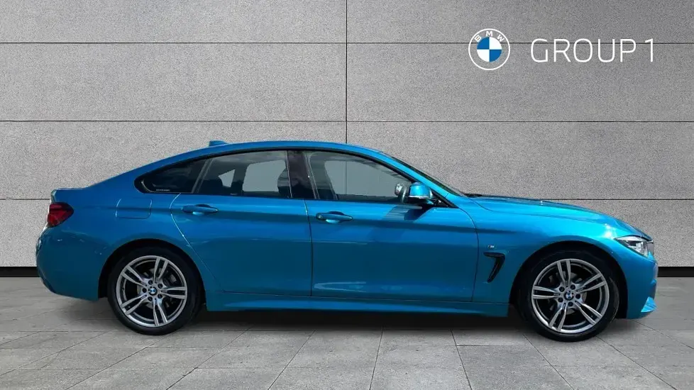 Used BMW 420 Gran Coupé M Sport 181 HP (133 kW) 2021 Blue Coupe