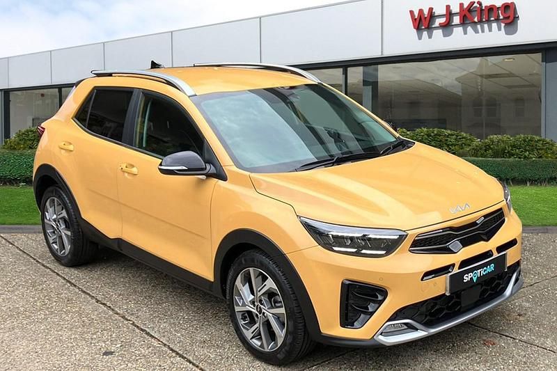 Yellow New 2025 Kia Stonic GT-Line S SUV | £20,635 (Fair price) - Image 1/3