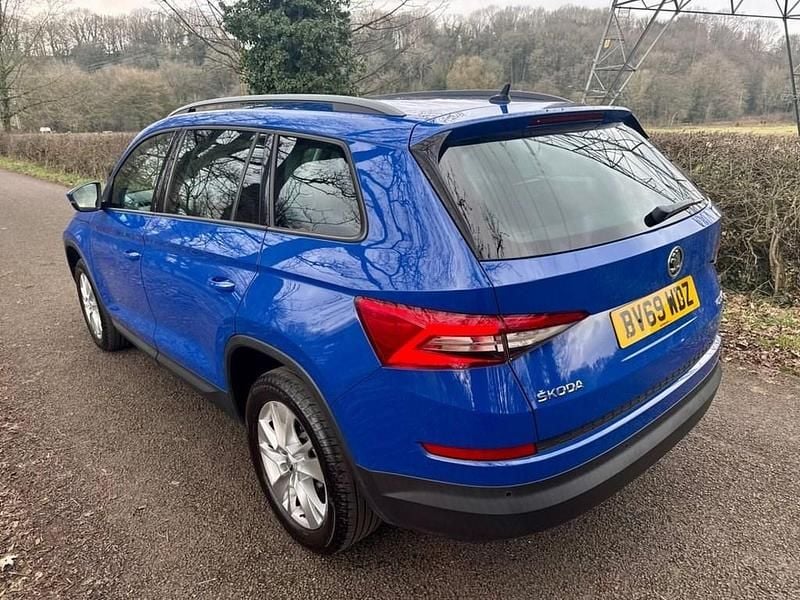 Used Skoda Kodiaq SE Technology 150 HP (110 kW) 2019 Blue SUV