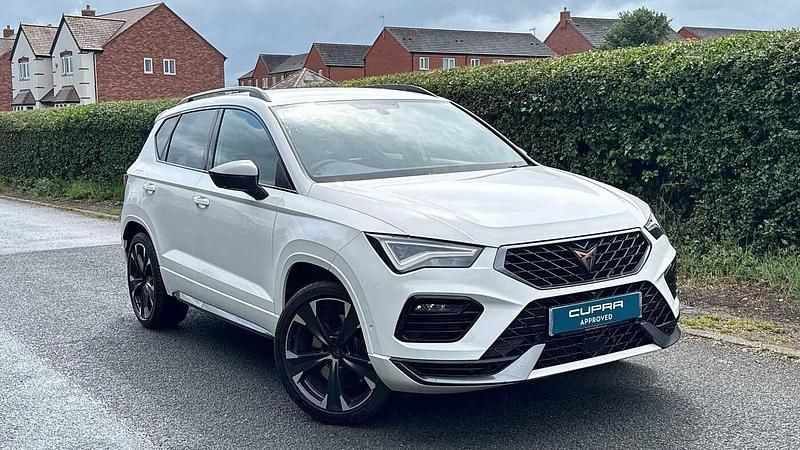 White Used 2022 Cupra Ateca VZ1 SUV | £25,360 (Good price) - Image 1/4