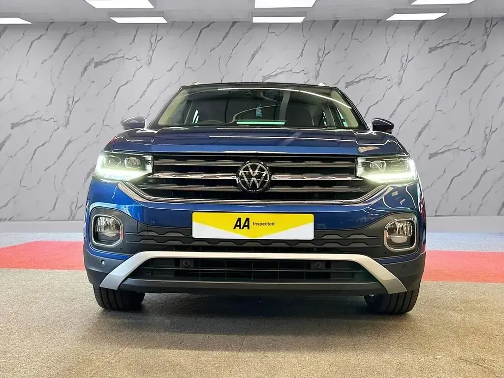 Used VW T-Cross SEL 110 HP (80 kW) 2023 Blue SUV