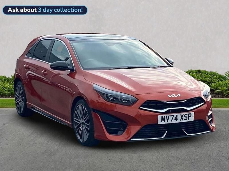 Orange Used 2024 Kia Ceed GT-Line S | £23,134 (Expensive) - Image 1/4