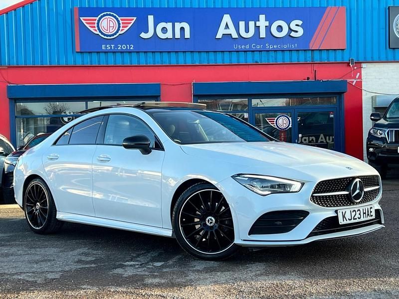 Used Mercedes CLA180 AMG Line Premium Plus 2023 White Sedan