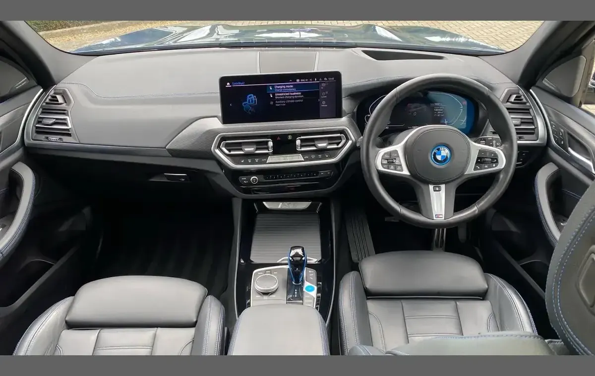 Used BMW iX3 M Sport 210 kW (286 HP) 2022 Phytonic blue SUV