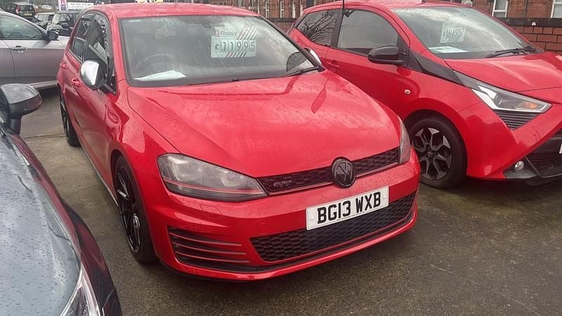 Used VW Golf VII GTI 2013 Red Hatchback