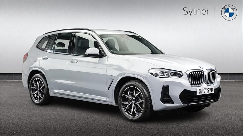 Grey Used 2022 BMW X3 M Sport SUV | £33,950 (Good price) - Image 1/4