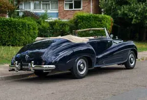 Used Bentley Continental 163 HP (119 kW) 1952 Blue Cabriolet