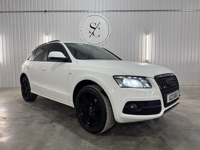 Used Audi Q5 S-line plus 170 HP (125 kW) 2010 White SUV