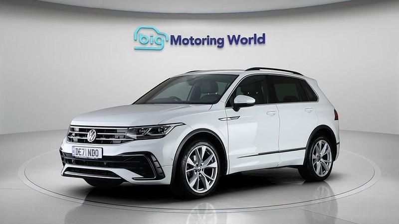 Used VW Tiguan R-line 150 HP (110 kW) 2021 White SUV