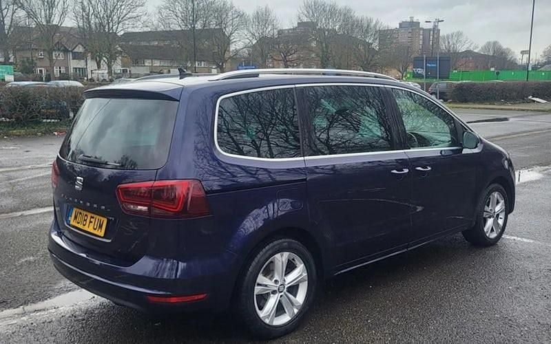 Used Seat Alhambra XCELLENCE 177 HP (130 kW) 2018 Blue MPV