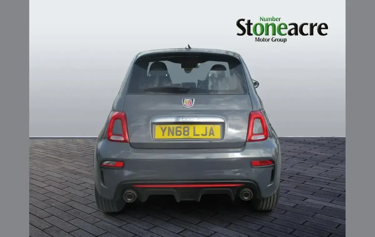 Used Abarth 595 145 HP (106 kW) 2018 Grey Hatchback