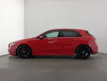 Used Mercedes A180 AMG Line Premium 136 HP (100 kW) 2019 Red Hatchback