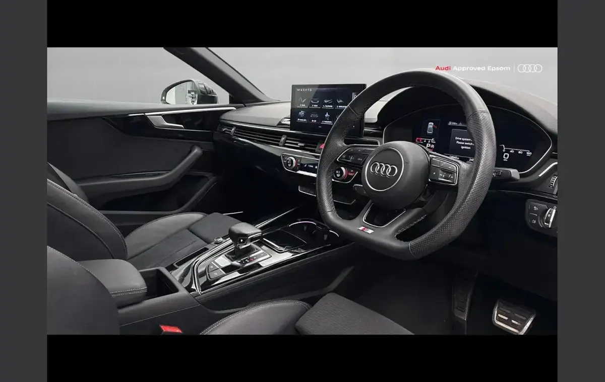 Used Audi A5 Black Edition 147 HP (108 kW) 2023 White Coupe