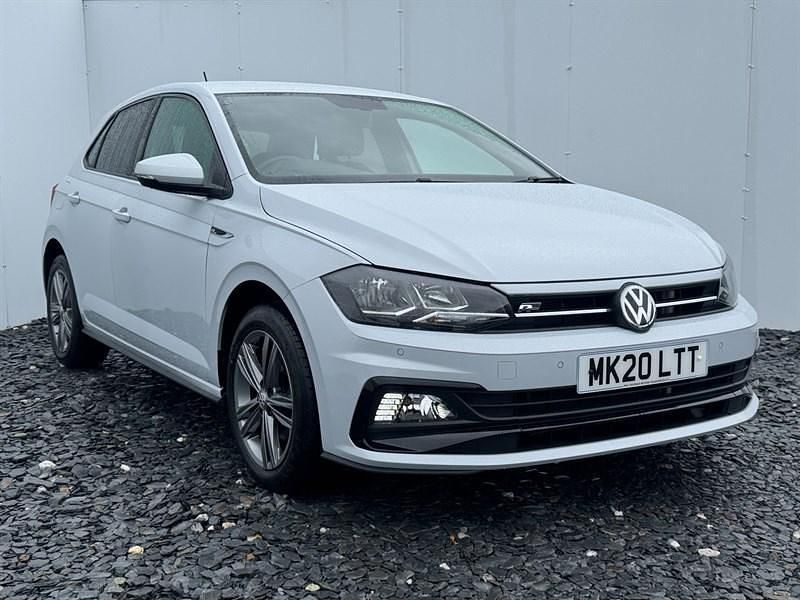 Silver Used 2020 VW Polo R-line Hatchback | £16,895 (Fair price) - Image 1/4