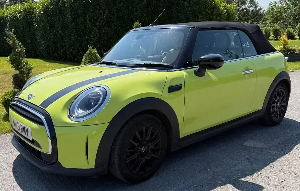 Used Mini Cooper Cabriolet Comfort 2021 Yellow Cabriolet